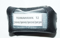 Чехол брелока сигнализации TOMAHAWK TZ7010/9010/9020/9030 кожа черный