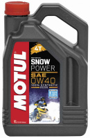 Масло Motul Snow Power 4Т 0W40 cин.4л для снегоходов