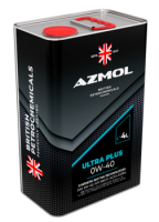 Масло Azmol Ultra plus 0w40 4л (металл)