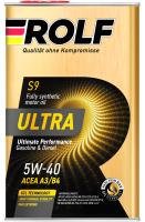 Масло ROLF S9 Ultra 5W40 Api SP Acea A3/B4 синт.1л