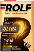 Масло ROLF S9 Ultra 0W30 Acea C3 синт.4л.