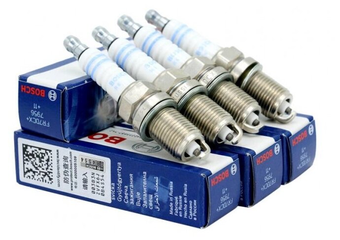 Свечи зажигания BOSCH FR7DCX+ 16 кл.инж.(913) - купить в интернет