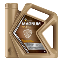Масло Rosneft Magnum maxtec 5W40 SL/CF А3 п/синт 4л.
