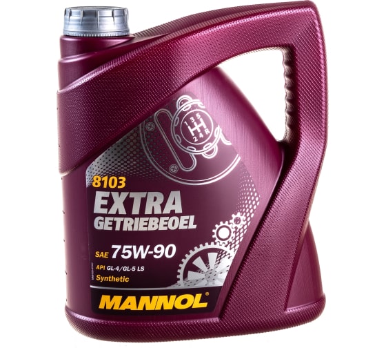 Масло Mannol Extra Gear oil 75W90 Api GL4/5 LS синт.4л.8103