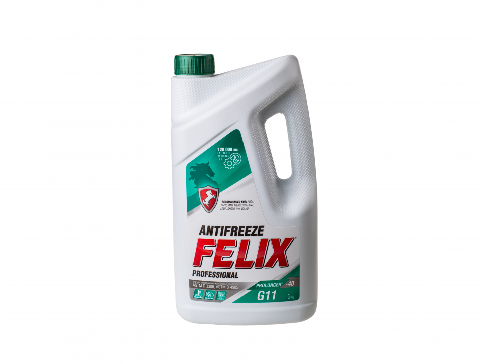 Антифриз FELIX Prolonger G-11 зеленый 3л М+