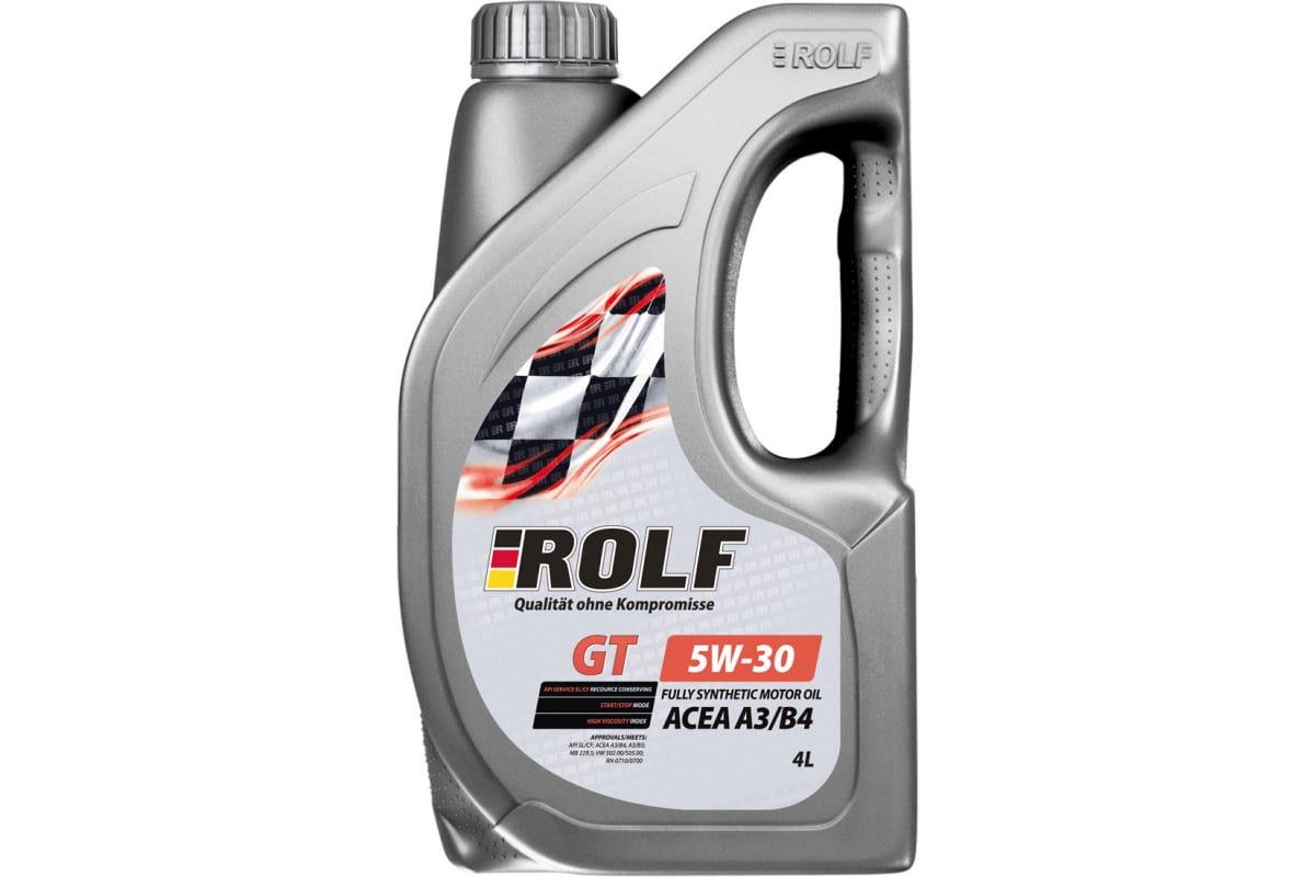 Масло ROLF S7 GT 5W30 Acea А3/В4 синт.4л.металл
