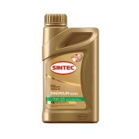Масло Sintec Premium 9000 0W20 Api SN plus Acea C5  синт.1л. М+