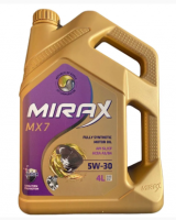 Масло Mirax MX7 5/30 Sl/CF A3/B4 син.4л.