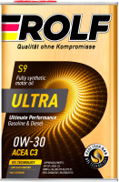 Масло ROLF S9 Ultra 0W30 Acea C3 синт.4л.
