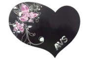 Коврик на панель приборов AVS NP-005 сердце