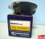 Колодки задние для Ford Mondeo/Galaxy/S-Max/Volvo/диск/SP2101R/HI-Q