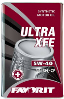 Масло Favorit Ultra XFE SN/CF 5W40 синт.4л.