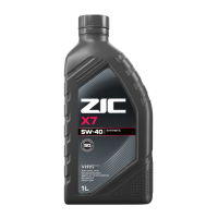 Масло ZIC X7 5W40 синт.1л. М+