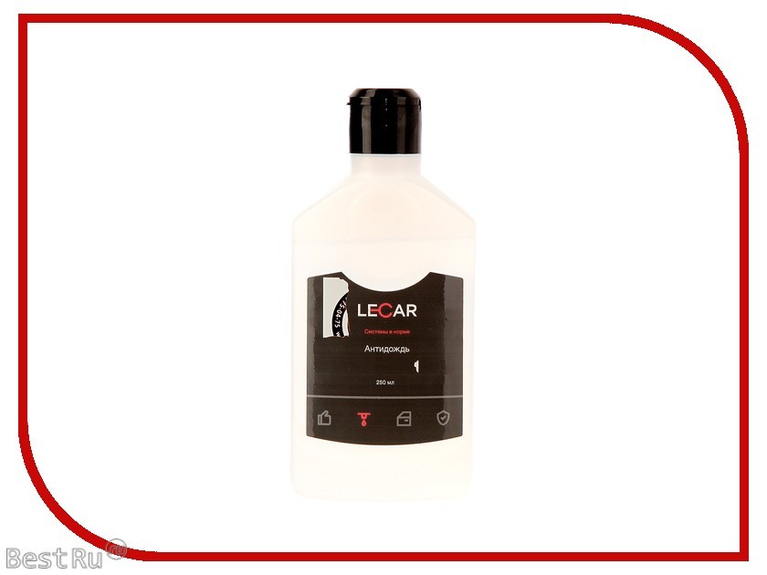 Антидождь LECAR  250 мл (флакон)