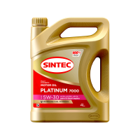 Масло Sintec Platinum 7000 5W30 Api SL Acea А5/В5 синт.4л. М+ 