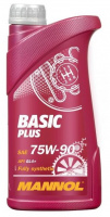 Масло Mannol Basic Plus 75W90 GL4 1л. 8108