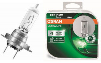 Лампы H7 12V55W OSRAM ULTRA LIFE (64210ULT-HCB)
