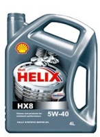 Масло Shell HELIX HX8 5W40 синт. 4л