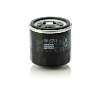 Фильтр масляный для Kia/Nissan/Subaru/Mazda/W6025/OP595/W671/MANN FILTER