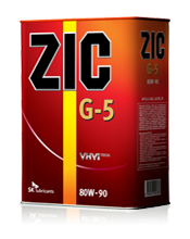 Масло ZIC G-5 80W90 GL-5 синт.4л