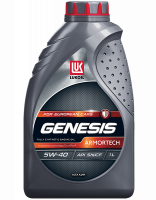 Масло Лукойл Genesis Armortech Api SN/CF Acea A3/B4 5W40 синт.1л