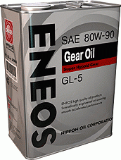 Масло ENEOS GL-5 80W90 4л