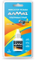 Фиксатор резьбы АЛМАЗ ультрабыстрый 6гр AG-596