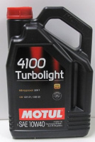 Масло Motul 4100 Turbolight 10W40 п/синт. 4л
