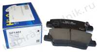 Колодки задние для Hyundai Solaris 10-/Kia Rio 11-/диск/HND101/SP1401IN/SANGSIN