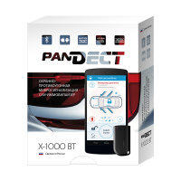 Сигнализация Pandect X-1000BT (с возможностью BT связи со смартфона)