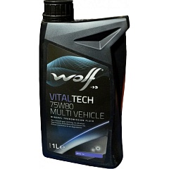 Масло WOLF Vitaltech 75W80 синт 1л