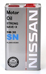 Масло CHEMPIOIL Nissan STRONG SAVE-X 5W30 metal.1л
