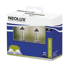Лампы H7 12V55W NEOLUX EXTRA LIFETIME (2шт)