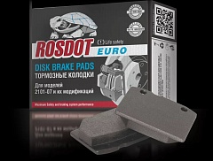 Колодки передние 2101-07 ROSDOT EURO