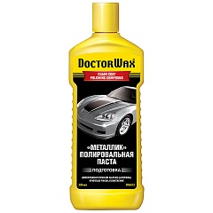 Паста полировальная Doctor Wax 300мл металлик (DW8312)