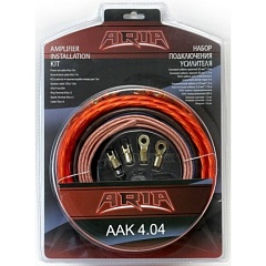 Набор подключения усилителя ARIA AAK 4.04