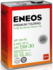 Масло ENEOS PREMIUM TOURING 5W30 синт. 4л.+1л. АКЦИЯ