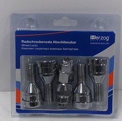 Болты колеса с секретом Herzog М12х1,25х22 (стальной диск) HL8 1040 C