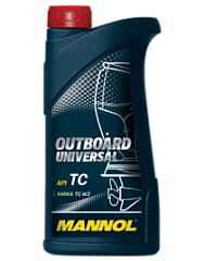 Масло Mannol outboard universal TС-W2 для лодок мин.1л.7208