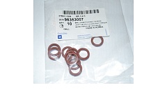 Кольцо уплотнительное клапаной крышки для Chevrolet Aveo/Lacetti/Nexia/20965/96353007/ROSTECO