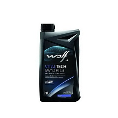 Масло WOLF Vitaltech 5W40 PI C3 синт 1л