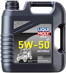 Масло LIQUI MOLY 4-Takt 5W50 ATV для мотоциклов синт. 4л (20738)