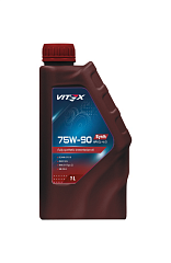 Масло трансмиссионное Vitex 75w90 п/синт.GL-4/5 1л.