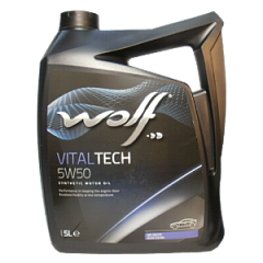 Масло WOLF Vitaltech 5W50 синт 5л