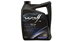 Масло WOLF Extendtech 75W90 GL5 п/с 4л