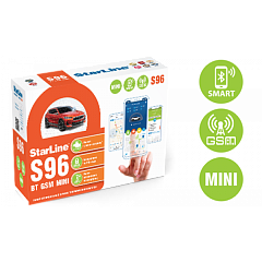 Сигнализация Star Line S96 BT GSM 2CAN 4LIN (с двусторонней связью и автозапуском)