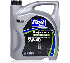 Масло Nord Oil Premium L 5w40 SL/CF п/синт. 4л