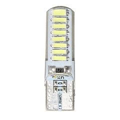 Светодиод 12V5W без цоколя (16 диодов) БЕЛЫЙ SMD силикагель обманка