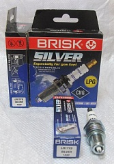 Свечи зажигания BRISK LR17YS-9 Silver для ГАЗ-3110/3302 (406дв)