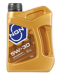 Масло NGN Efficiency SN 5W30 синт 1л